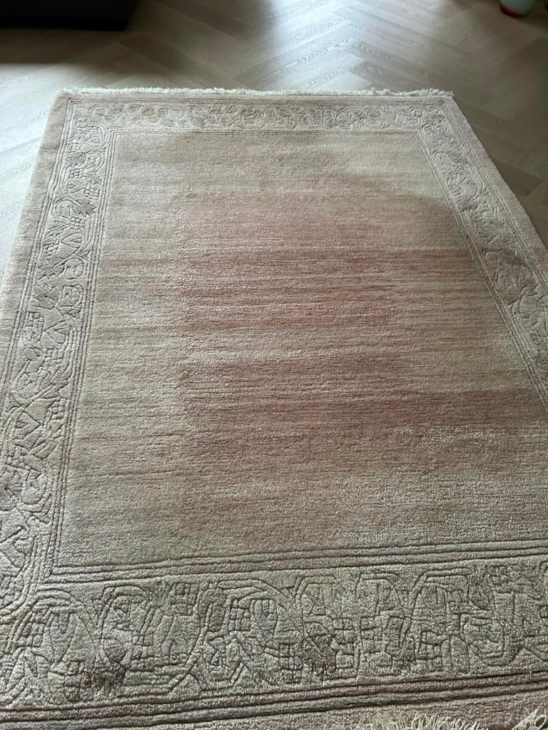 Nepal kathmandu tapijt, Ophalen of Verzenden, Gebruikt, Rechthoekig, 200 cm of meer