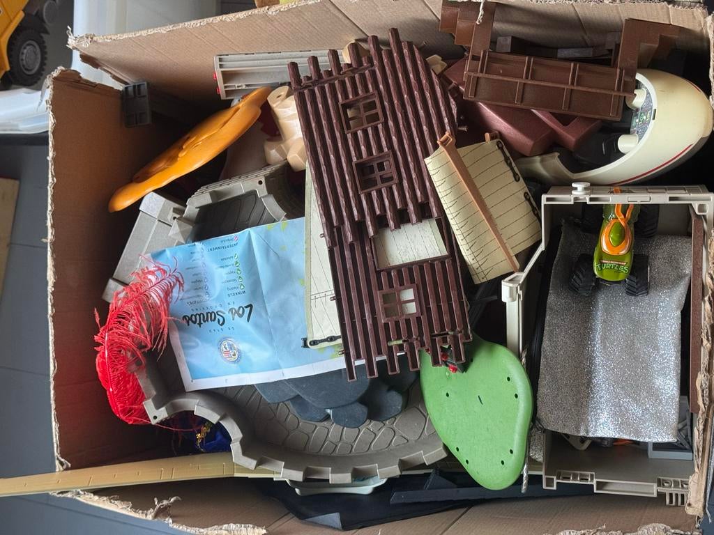 Grote dozen met Playmobil speelgoed, Kinderen en Baby's, Speelgoed | Playmobil, Ophalen, Gebruikt, Los playmobil