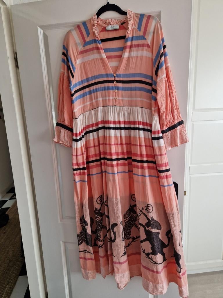 Devotion twins zomerjurk enkellang, Maat 38/40 (M), Oranje, Ophalen of Verzenden, Zo goed als nieuw