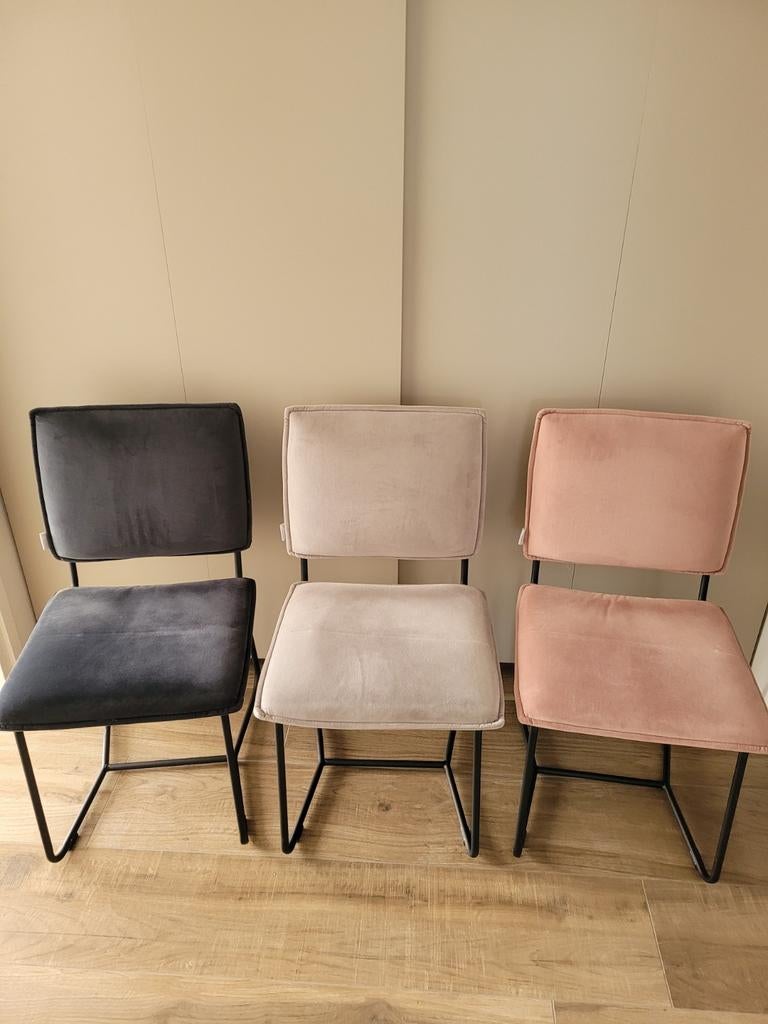 8 eetkamerstoelen stoelen eetkamer eettafel, Huis en Inrichting, Stoelen, Zo goed als nieuw, Vijf, Zes of meer stoelen, Metaal