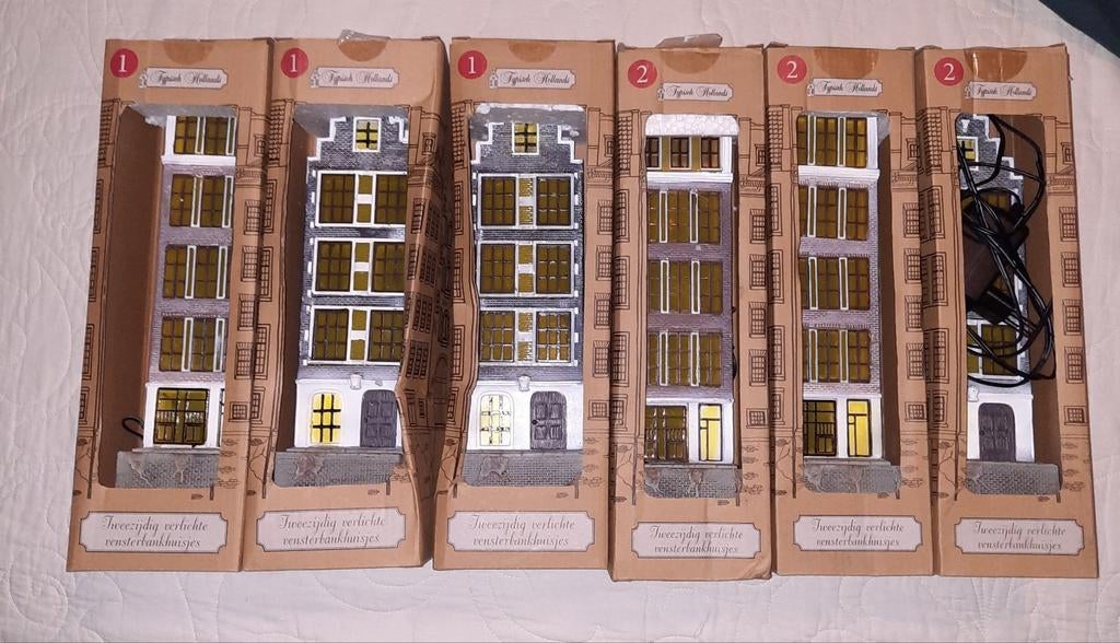 Huisjes, Hobby en Vrije tijd, Modeltreinen | N-Spoor, Ophalen, Gelijkstroom of Wisselstroom, Brug, Tunnel of Gebouw, Overige merken