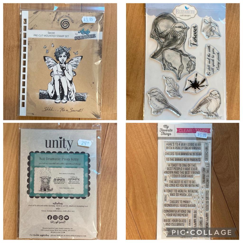 Diverse stempels prijs zie foto’s, Ophalen of Verzenden, Zo goed als nieuw, Clearstamp