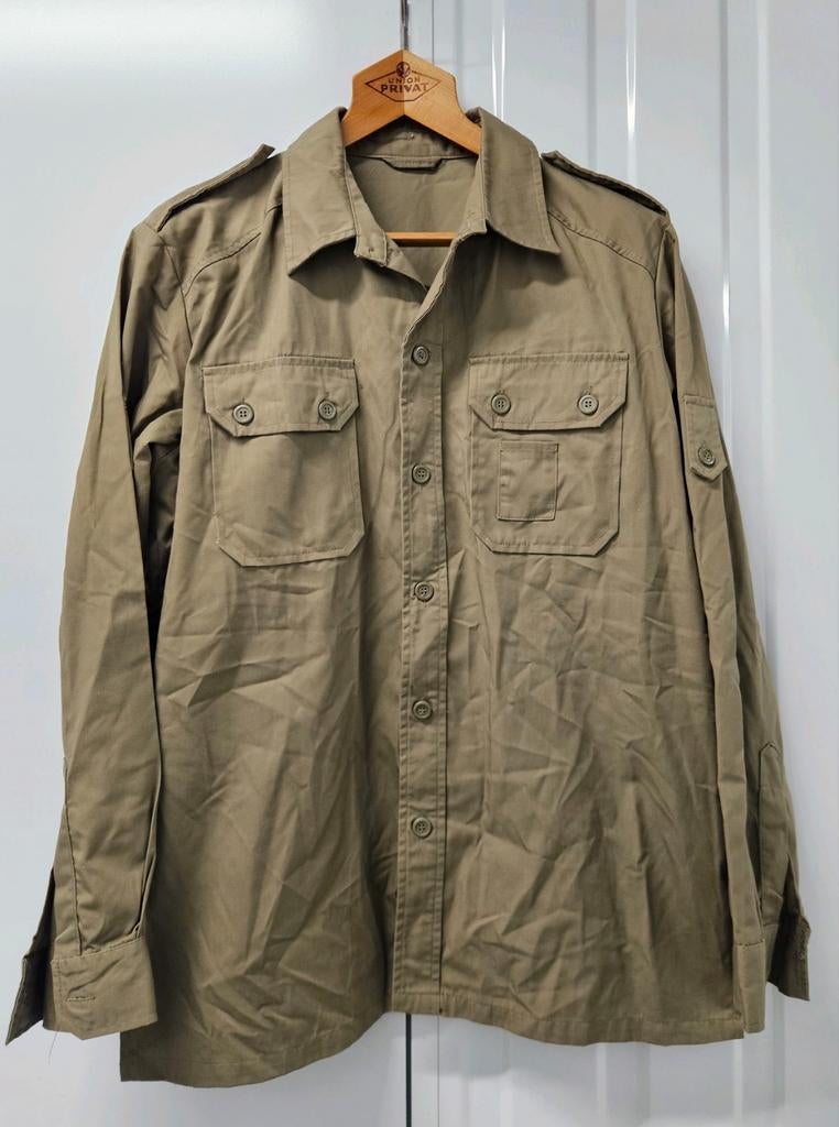 Kaki gevechtsblouse maat 52, Ophalen of Verzenden, Landmacht, Duitsland, Kleding of Schoenen