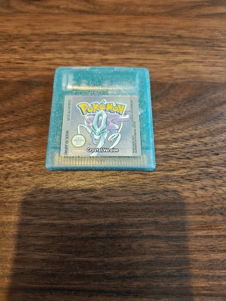 Pokemon Crystal Gameboy Color cartridge, Spelcomputers en Games, Ophalen of Verzenden