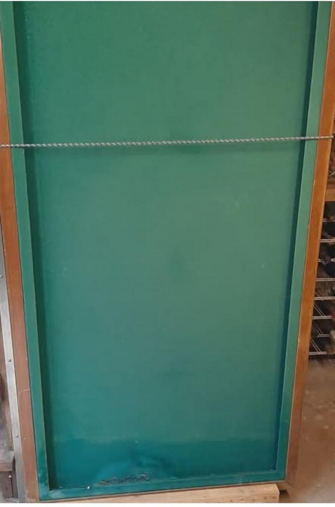 Tafelbiljart is aan de onderkant wat beschadigd !, Sport en Fitness, Tafeltennis, Ophalen, Gebruikt, Tafel Indoor