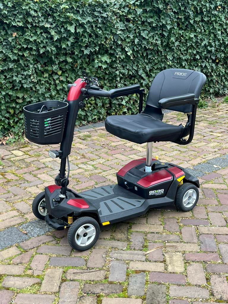 Opvouwbare scootmobiel Pride Gogo Endurance Maxx, Ophalen, 10 km/u of minder, Pride, 16 t/m 25 km