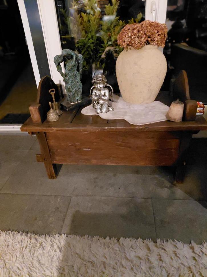 Oosterse kist met gaten, Antiek en Kunst, Antiek | Woonaccessoires, Ophalen of Verzenden