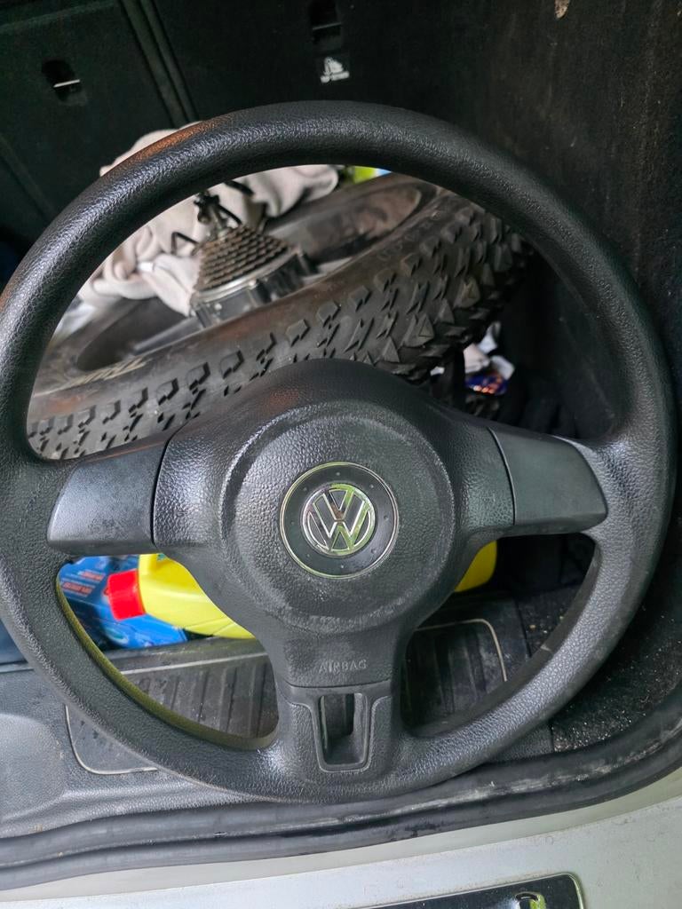 VW Golf 6 Stuur met Airbag, Auto-onderdelen, Ophalen of Verzenden, Gebruikt, Volkswagen