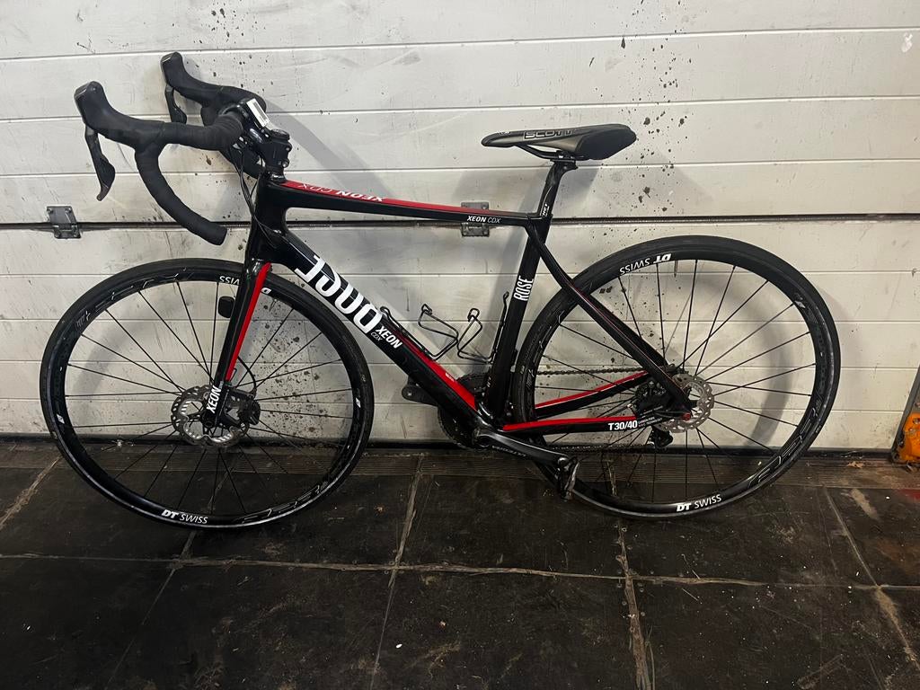 Rose racefiets carbon di2, Fietsen en Brommers, Carbon, Zo goed als nieuw, Meer dan 20 versnellingen, Ophalen