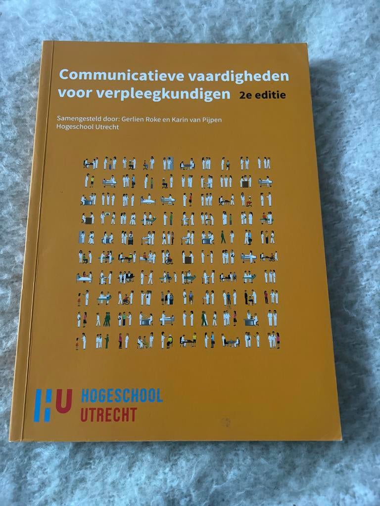 Communicatieve vaardigheden voor verpleegkundigen, Boeken, Ophalen of Verzenden, Gamma, Zo goed als nieuw, HBO