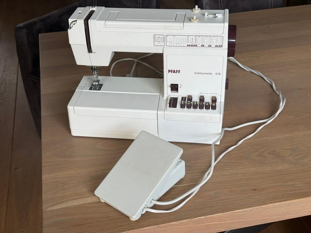 Pfaff Hobbymatic 919 naaimachine, Hobby en Vrije tijd, Naaimachines en Toebehoren, Ophalen of Verzenden, Gebruikt, Naaimachine