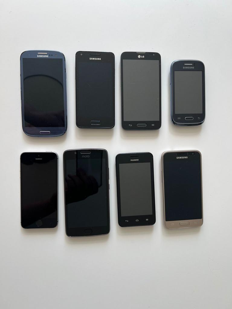 Partij werkende smartphones, Ophalen of Verzenden, Gebruikt, Overige typen, Overige merken