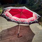 Vintage Knirps opvouwbare paraplu - Jaren '50/'60, Ophalen of Verzenden, Zo goed als nieuw, Paars