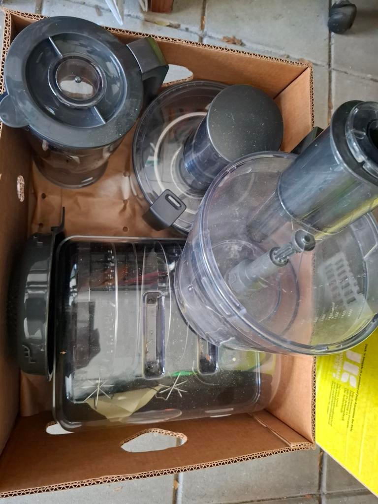 Philips Keukenmachine HR7778 onderdelen ZONDER blender, Ophalen of Verzenden, Gebruikt, 3 snelheden of meer