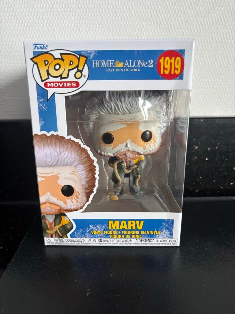 Funko Pop! Marv - Home Alone 2: Lost in New York, Ophalen of Verzenden, Nieuw
