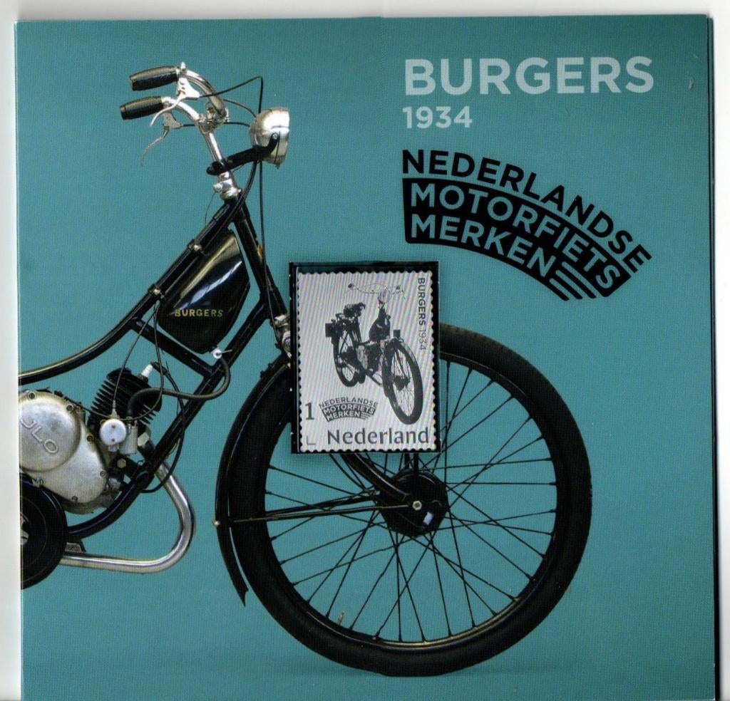 Zilveren postzegel Burgers, Verzenden, Na 1940, Postfris