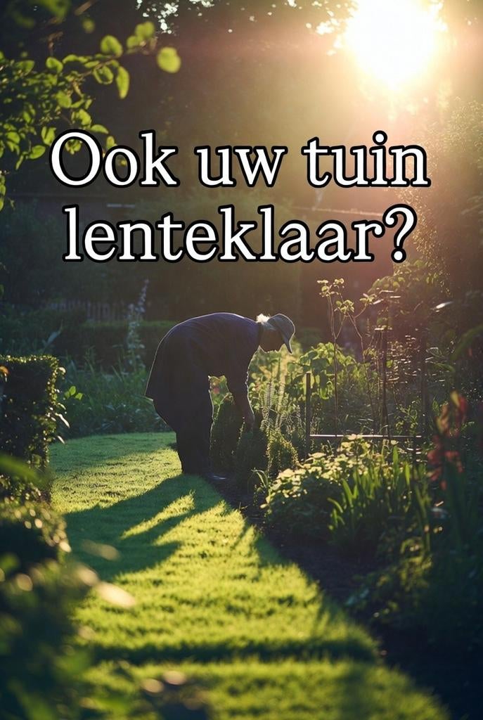 Ook uw tuin lenteklaar? Voordelig onderhoud en aanleg., Ophalen of Verzenden, Nieuw, 20 m² of meer