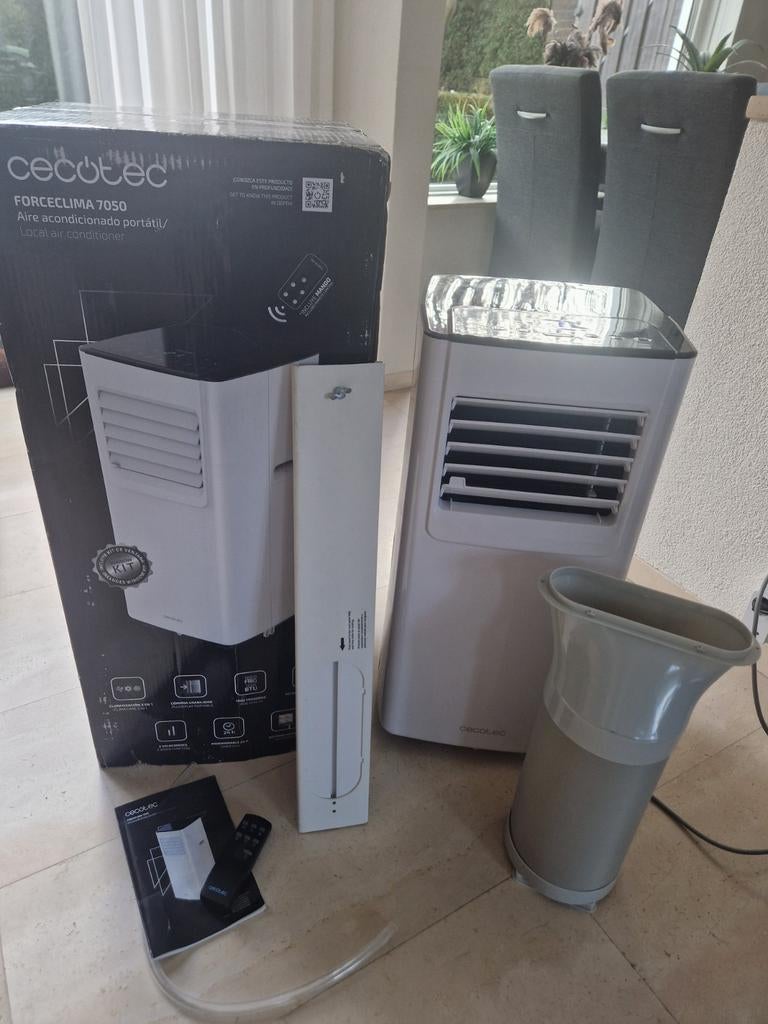 Mobiele airco Cecotec ForceClima 7050, Ophalen, Minder dan 60 m³, Timer, 3 snelheden of meer