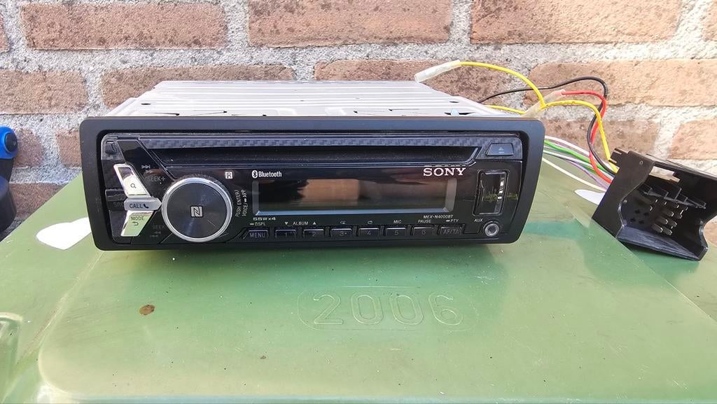 Sony Autoradio MEX-N4000BT met Bluetooth en USB, Ophalen of Verzenden, Gebruikt