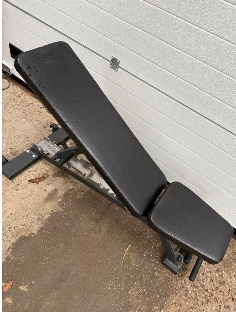 Crossmax Adjustable bench / Verstelbare halterbank, Sport en Fitness, Fitnessmaterialen, Ophalen, Benen, Gebruikt, -
