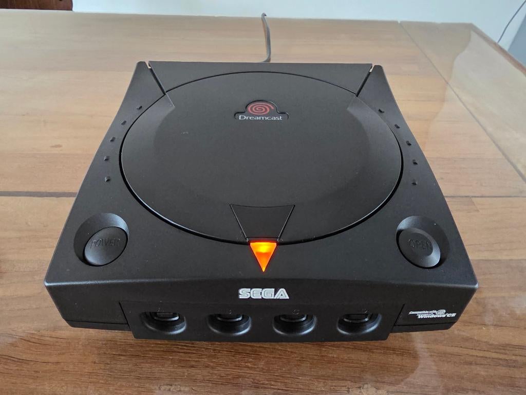 Sega Dreamcast met GDEmu + noctua fan + hdmi adapter, Met games, Refurbished, Ophalen of Verzenden, Zonder controller