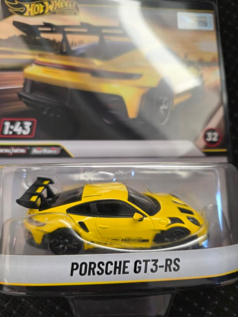Hot Wheels Porsche GT3-RS, Matel, Auto, Onbekend, Ophalen of Verzenden