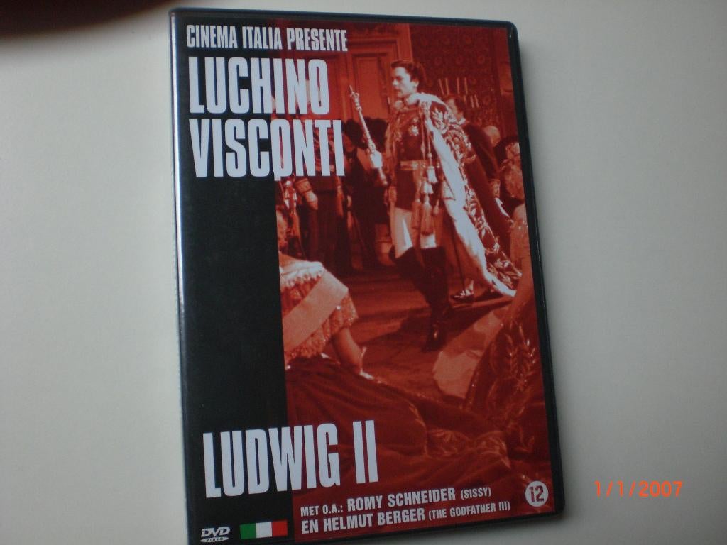 dvd Ludwig II Helmut Berger Romy Schneider Silvana Mangano, 1960 tot 1980, Drama, Ophalen of Verzenden, Zo goed als nieuw