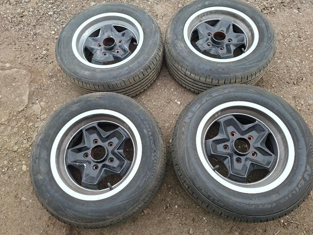Porsche 911 944 hackmesser velgen, Ophalen, 15 inch, Velg(en), Personenwagen