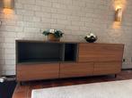Modern Goossens dressoir - 220 cm breed - Zo goed als nieuw, Ophalen, Zo goed als nieuw, 200 cm of meer, Met lade(s)