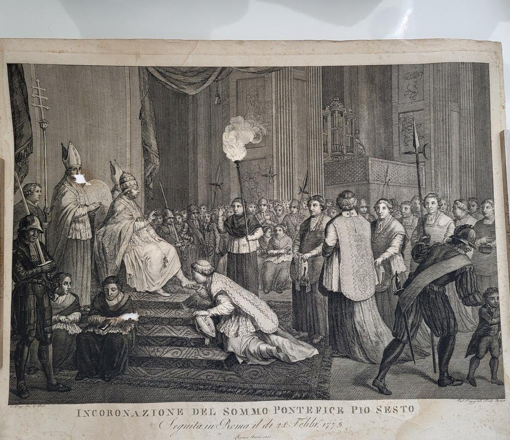 Te koop antieke gravure, Antiek en Kunst, Kunst | Etsen en Gravures, Ophalen of Verzenden