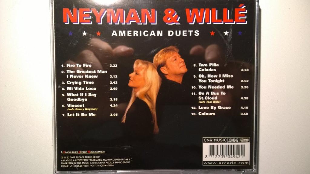 Benny Neyman & Willé - American Duets, Ophalen of Verzenden, 1980 - 1989, Zo goed als nieuw