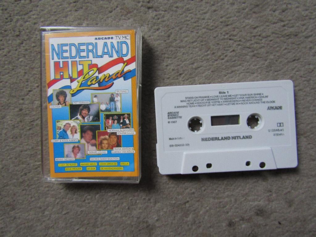 Cassette: Nederland Hitland, Gebruikt, 1 bandje, Ophalen of Verzenden, Origineel
