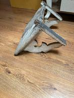 Brocante houten regaal, Ophalen, Zo goed als nieuw