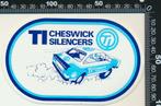 Sticker: TI Cheswick Silencers, Verzamelen, Ophalen of Verzenden, Zo goed als nieuw, Auto of Motor