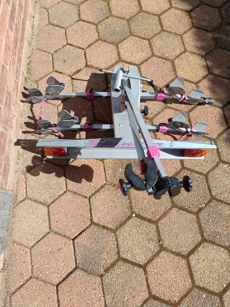 Spinder fietsendrager RC-2-F, Ophalen, Gebruikt, Trekhaakdrager