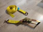 Gele spanband met ratel - Nieuw, Ophalen of Verzenden, Nieuw, Universele onderdelen