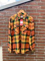 Topo Designs flanel overhemd shirt Large new ds, Verzenden, Nieuw, Oranje, Halswijdte 41/42 (L)