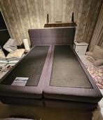 Bezorging is mogelijk 160x200 inzgs completebboxspring bed, Tweepersoons, Ophalen of Verzenden, Zo goed als nieuw, Grijs