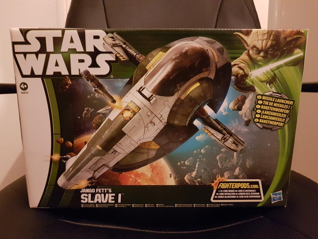 Star Wars Jango Fett Slave One Yoda Pack UNIEK & ZELDZAAM, Ophalen of Verzenden, Nieuw, Actiefiguurtje