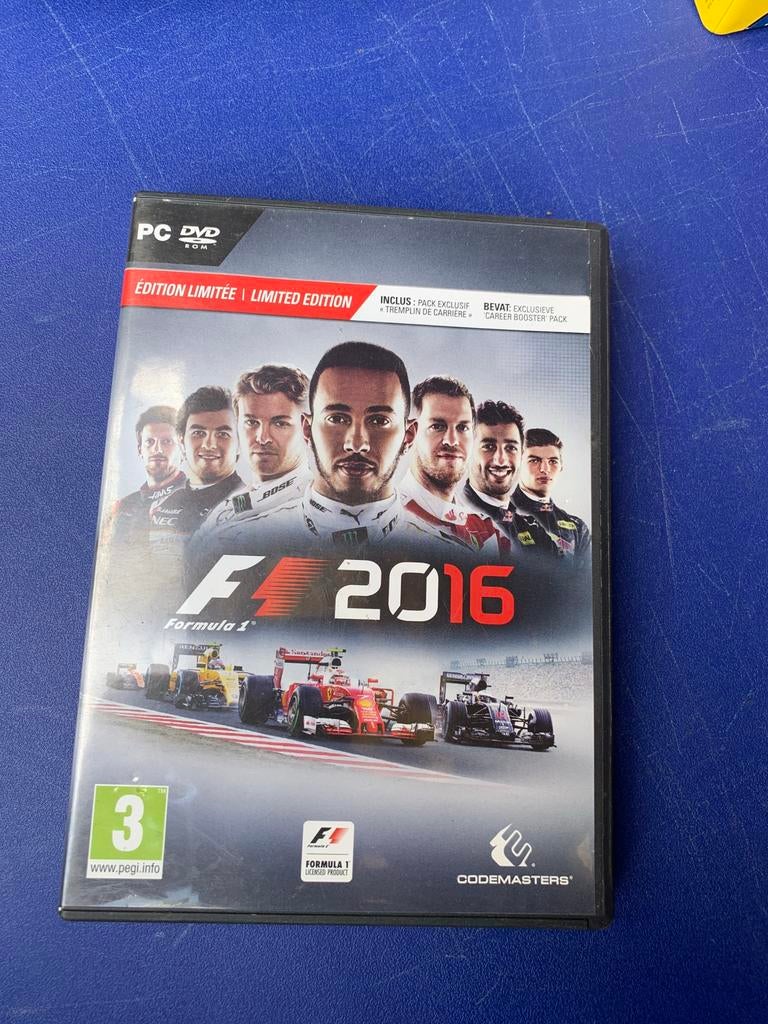 F1 2016 pc game, 1 speler, Racen en Vliegen, Ophalen of Verzenden, Zo goed als nieuw