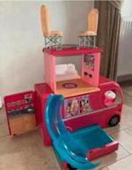 Barbie camper met 2 Barbies, Ophalen of Verzenden, Barbie