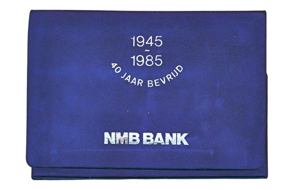 Nederland Gedenkpenning 40 jaar bevrijd in etui, Ophalen of Verzenden, Overige materialen, Nederland