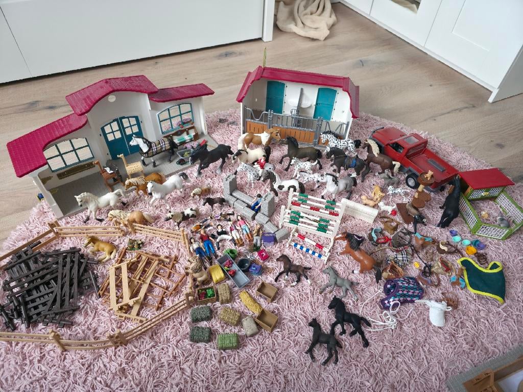 Schleich paarden, Ophalen