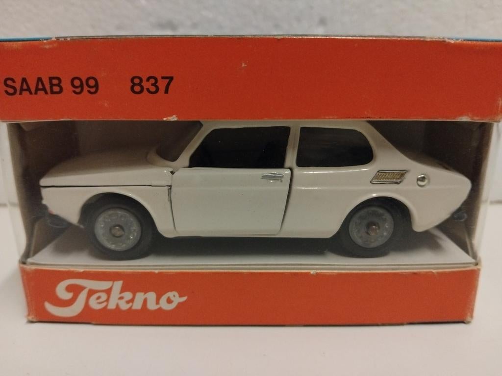 TEKNO #837 SAAB 99 offwhite Denmark, Ophalen of Verzenden, Zo goed als nieuw, Auto, Overige merken