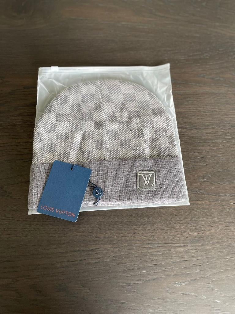 LOUIS VUITTON DESIGNER-LOOK MUTS, Kleding | Heren, Mutsen, Sjaals en Handschoenen, Ophalen, Nieuw, Overige maten, Muts