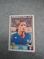 Panini sticker WK 78 Argentina.Speler Henri Michel Frankrijk, Verzenden, Zo goed als nieuw, Sticker