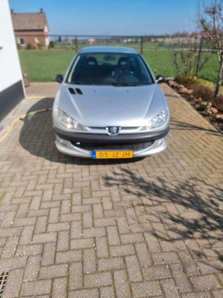 Peugeot 206 X line, loop of onderdelengebruik, Auto's, Peugeot, Particulier, Benzine, Hatchback, Handgeschakeld, Zilver of Grijs