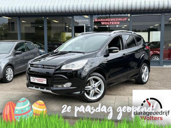 Ford Kuga 1.5 EcoBoost Titanium 150pk half leder vol opties, Auto's, Ford, Bedrijf, Te koop, Kuga, ABS, Achteruitrijcamera, Airbags