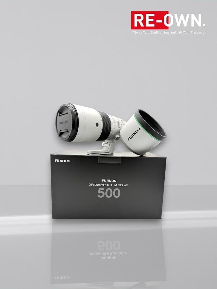 Fujifilm XF 500mm f/5.6 R LM OIS WR(topstaat + garantie)fuji, Audio, Tv en Foto, Fotografie | Lenzen en Objectieven, Zo goed als nieuw