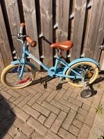 Veloretti Maxi Kinderfiets 16" – Havana blue, Ophalen, Zijwieltjes, Veloretti, 16 tot 20 inch